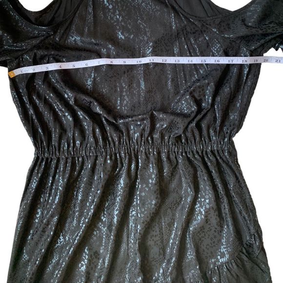 Michael Kors Long Sleeve Cold Shoulder Dress Size L - Picture 4 of 9